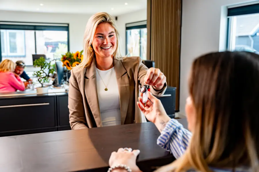 Inchecken strandslag